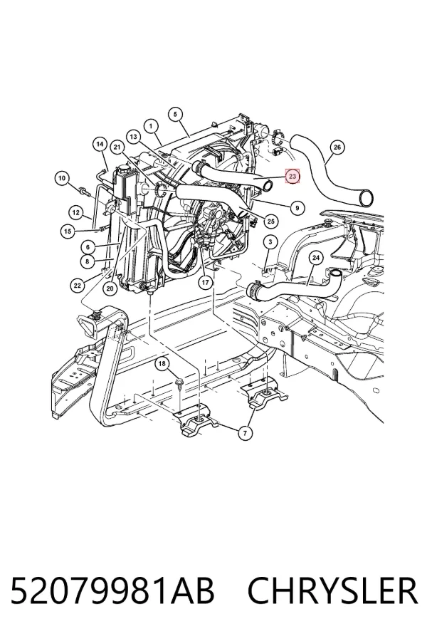  52079981AB Chrysler