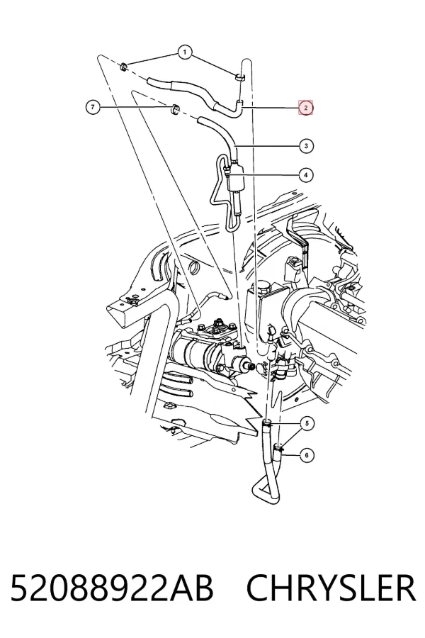  52088922AB Chrysler