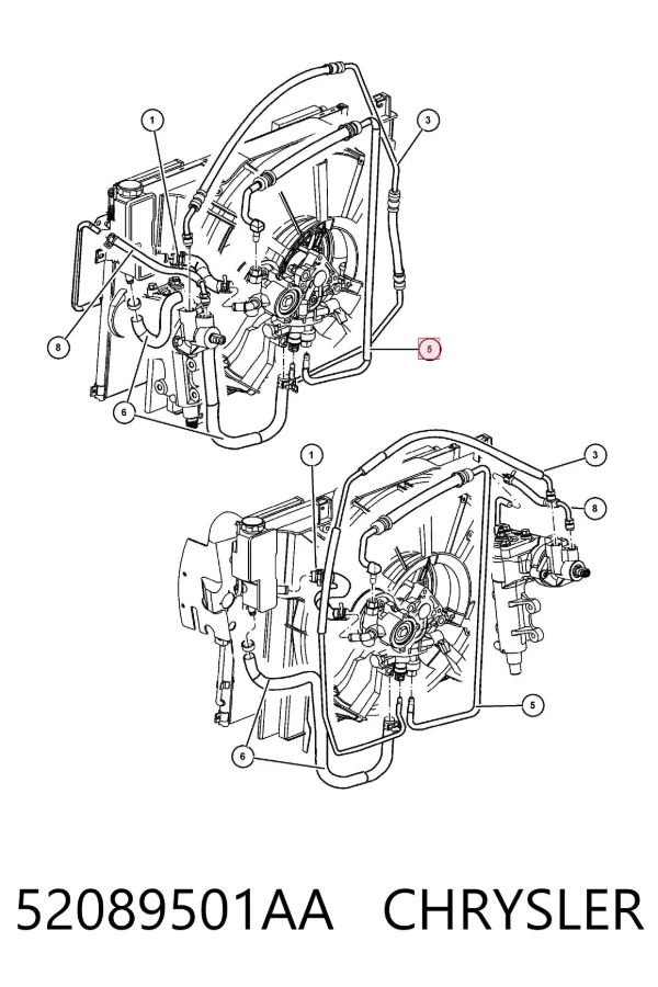  52089501AA Chrysler
