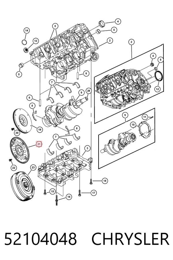  52104048 Chrysler
