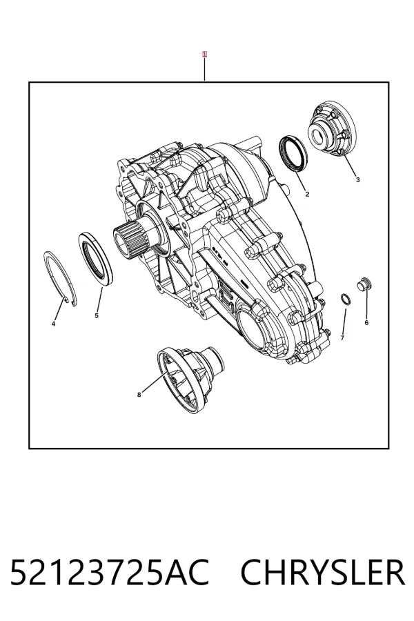 Роздатка 52123725AC Chrysler