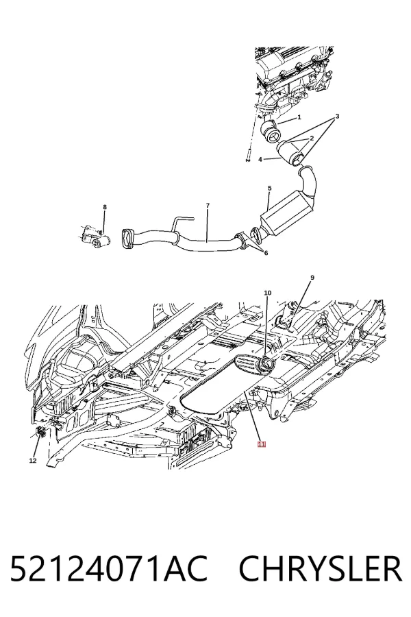  52124071AC Chrysler