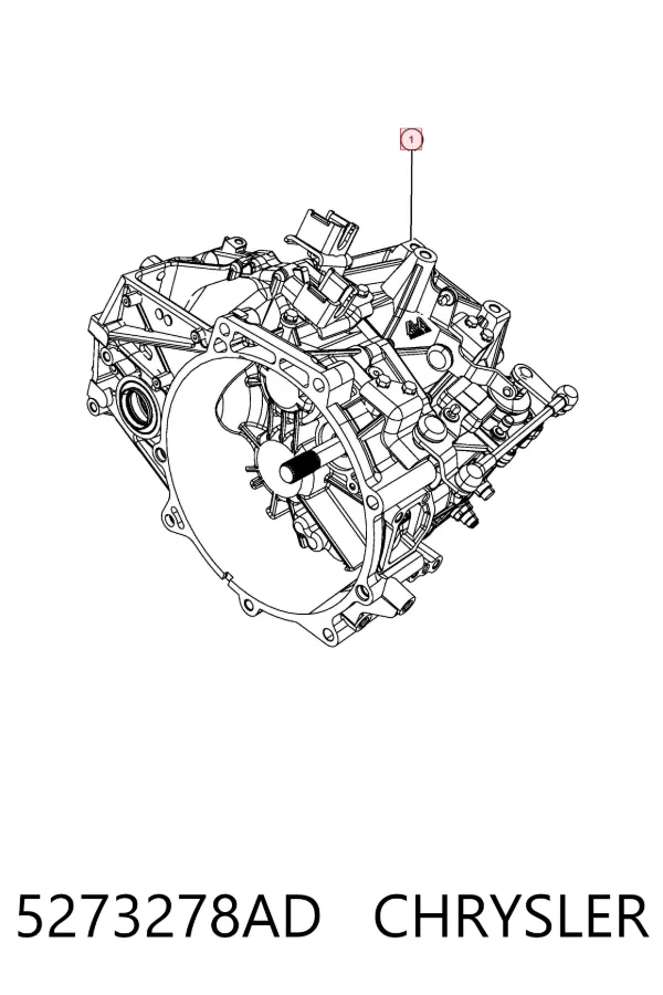 Коробка передач 5273278AD Chrysler