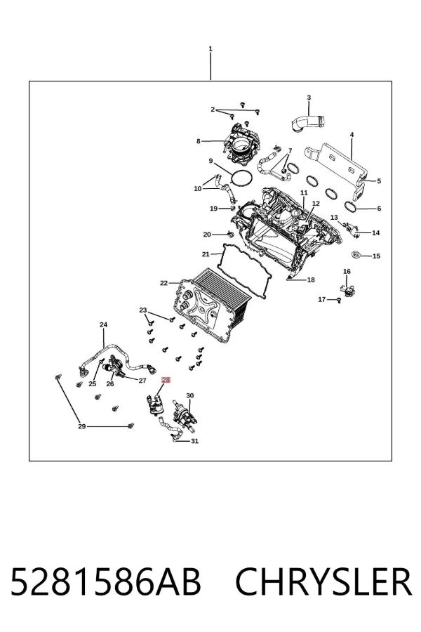  5281586AB Chrysler