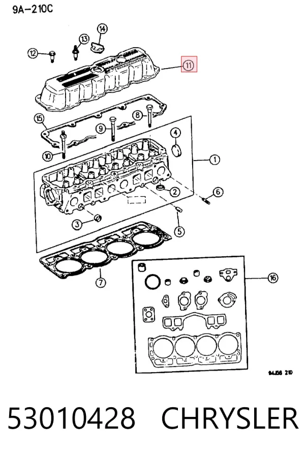  53010428 Chrysler