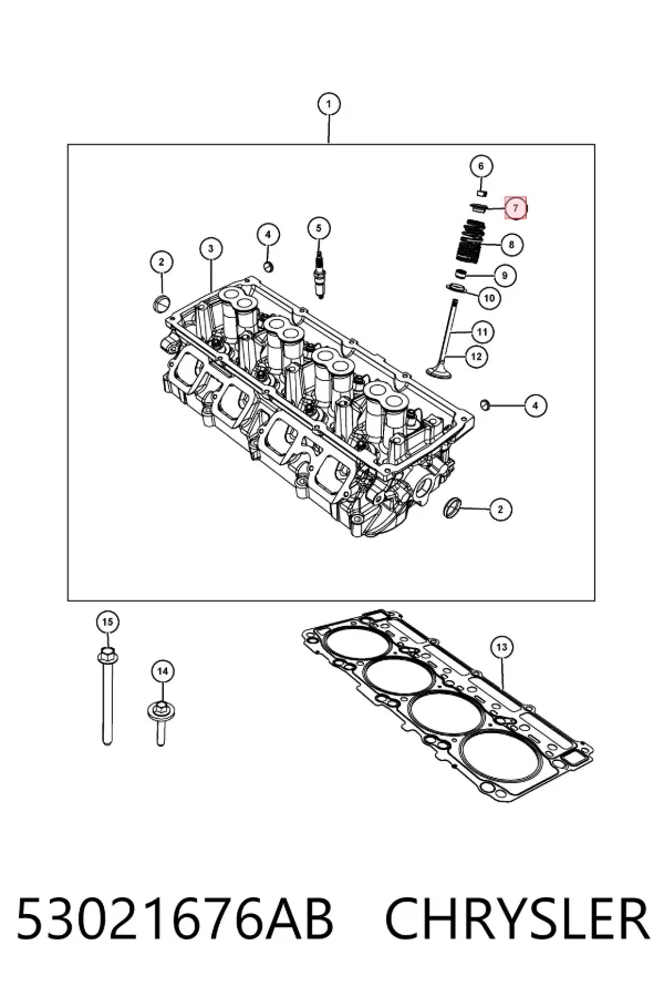  53021676AB Chrysler