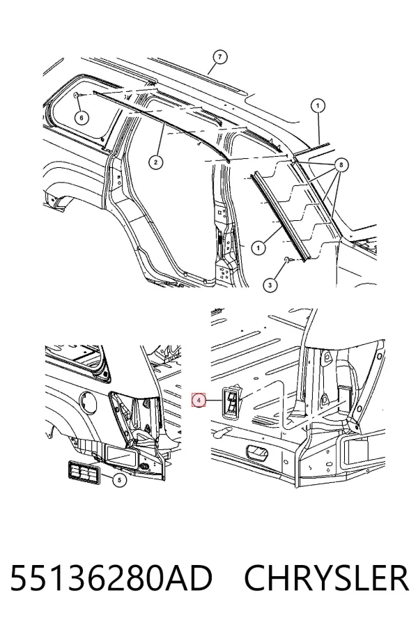  55136280AD Chrysler