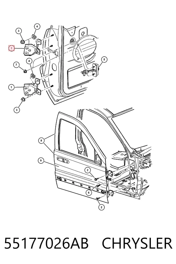  55177026AB Chrysler