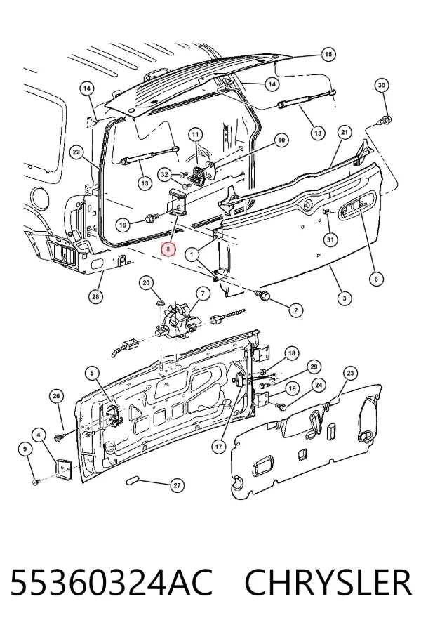  55360324AC Chrysler