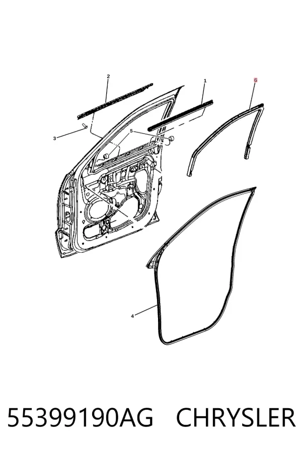  55399190AG Chrysler