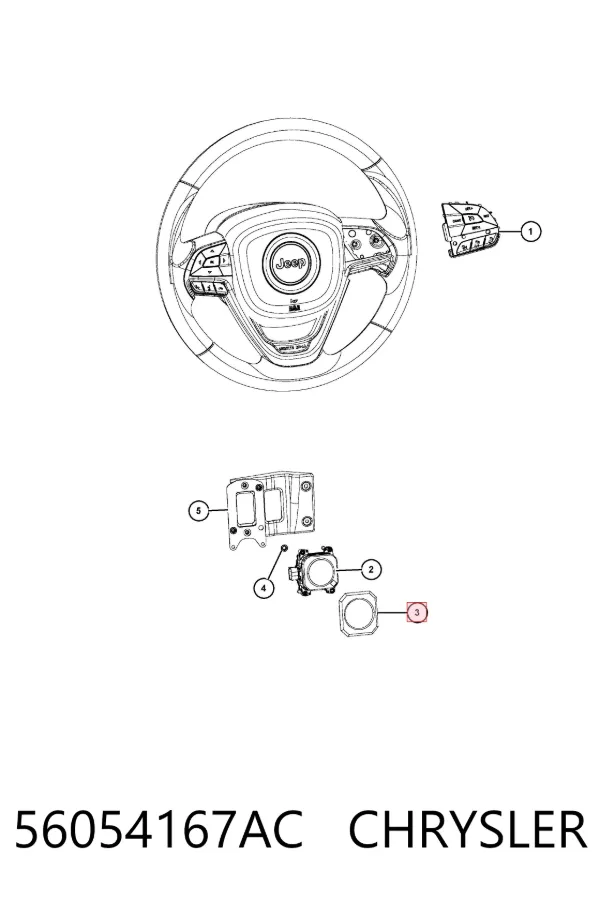  56054167AC Chrysler
