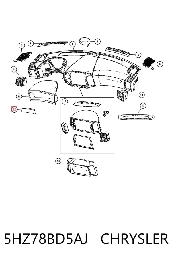  5HZ78BD5AJ Chrysler