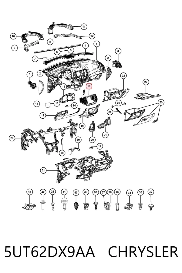  5UT62DX9AA Chrysler