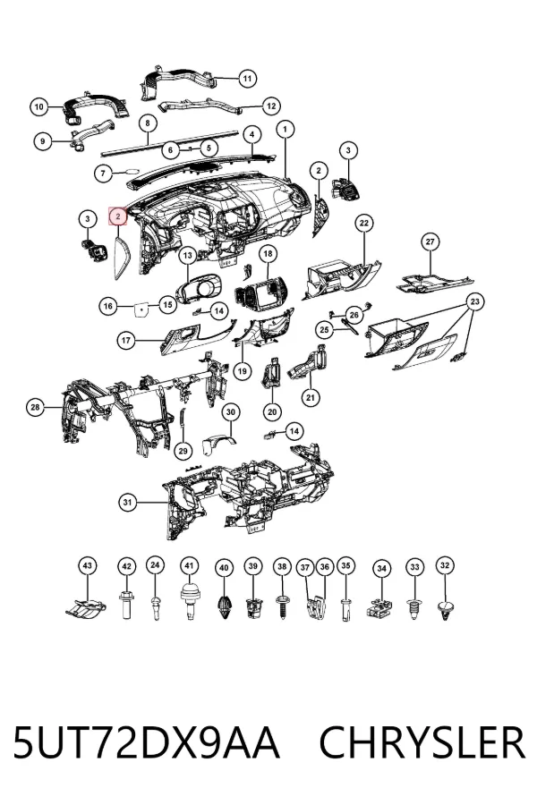  5UT72DX9AA Chrysler