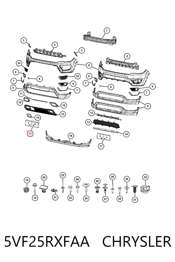  5VF25RXFAA Chrysler