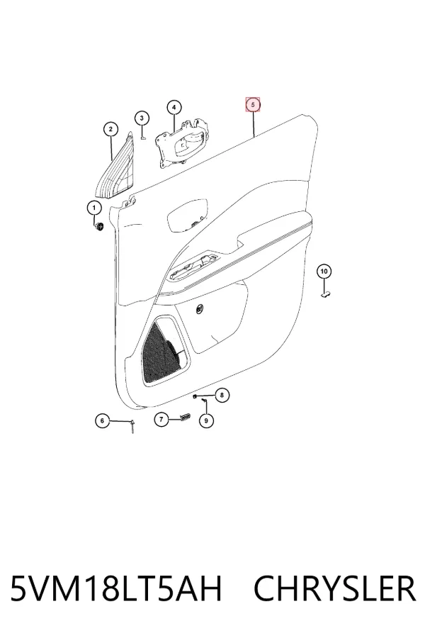  5VM18LT5AH Chrysler