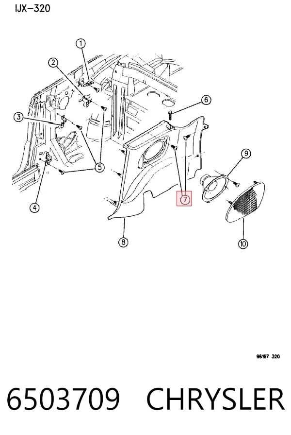  6503709 Chrysler