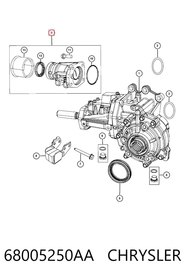  68005250AA Chrysler