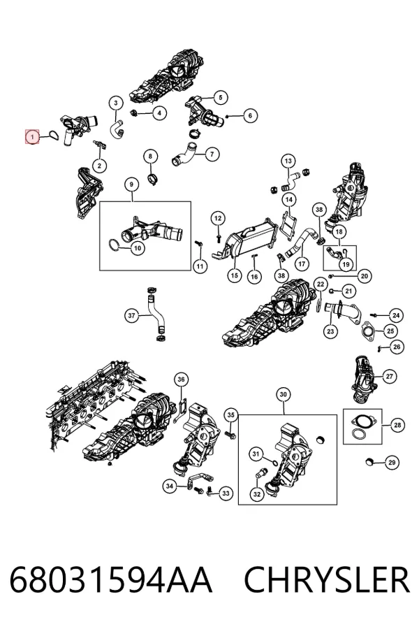  68031594AA Chrysler