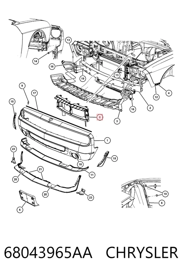  68043965AA Chrysler