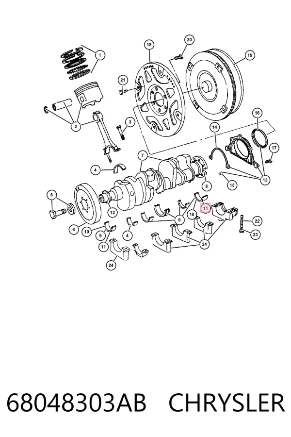  68048303AB Chrysler