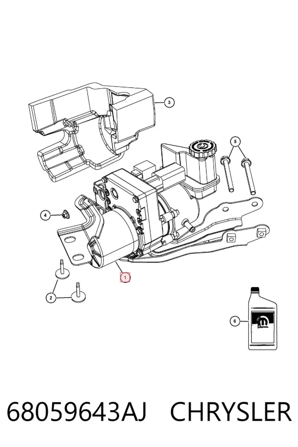  68059643AJ Chrysler