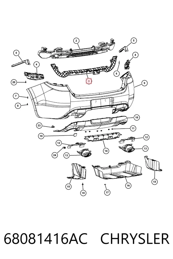  68081416AC Chrysler