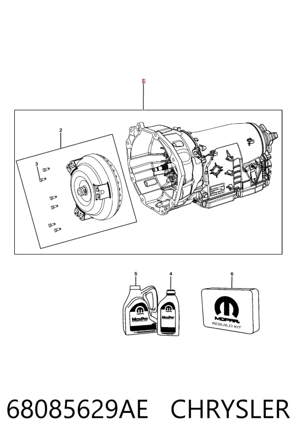 АКПП 68085629AE Chrysler
