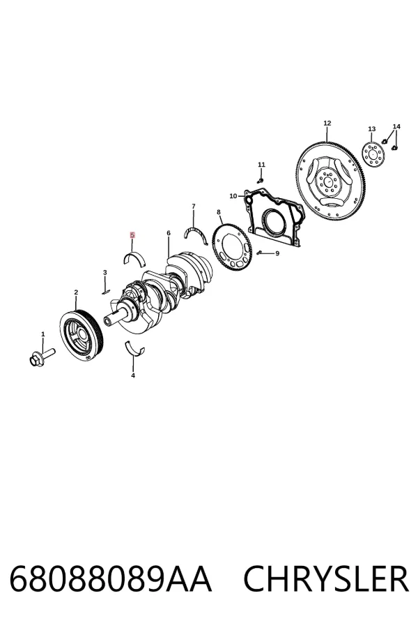  68088089AA Chrysler