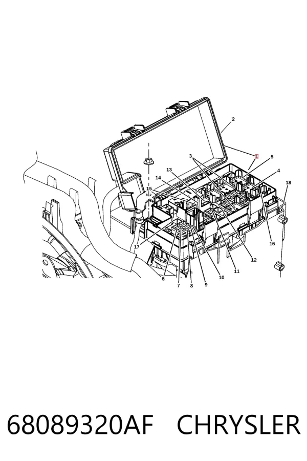  68089320AF Chrysler