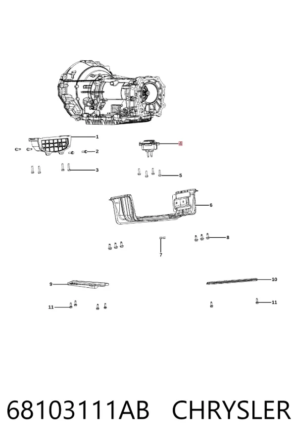  68103111AB Chrysler