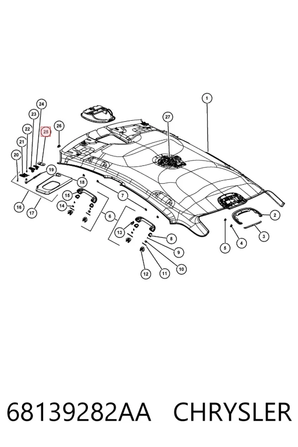  68139282AA Chrysler