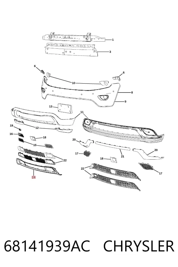  68141939AC Chrysler