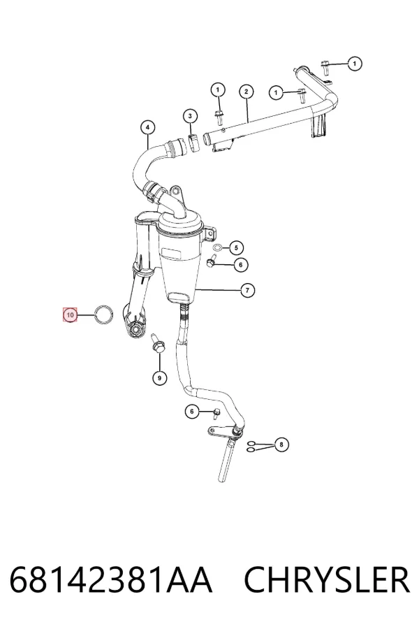 Прокладка впускного колектора 30110P76005 Honda