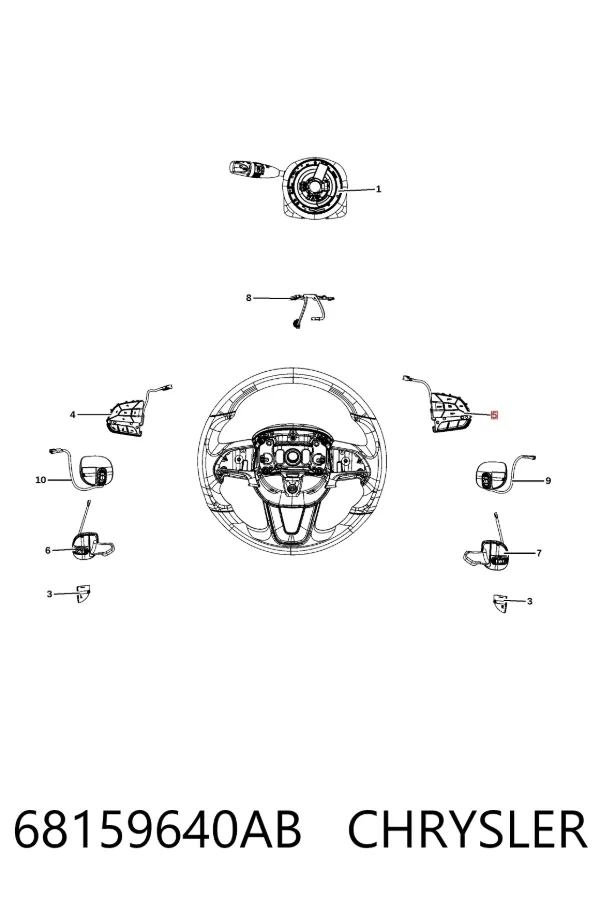  68159640AB Chrysler