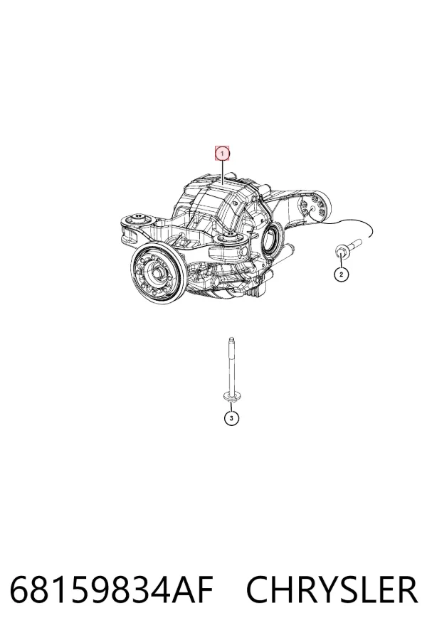  68159834AF Chrysler