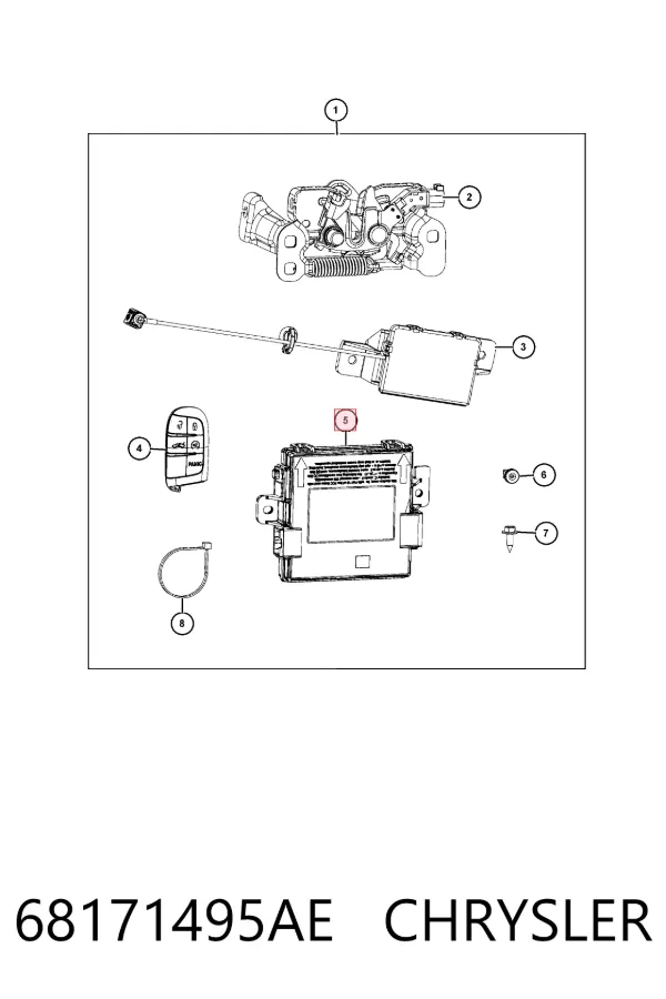  68171495AE Chrysler