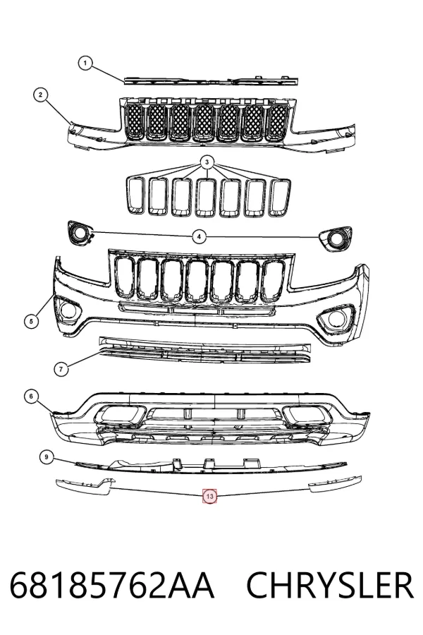  68185762AA Chrysler