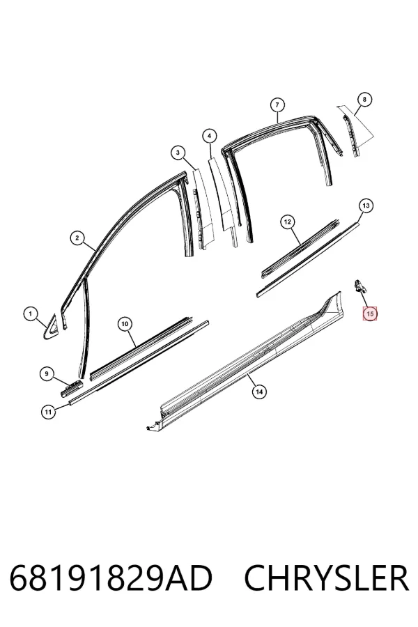  68191829AD Chrysler