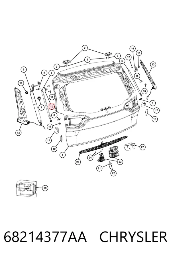  68214377AA Chrysler