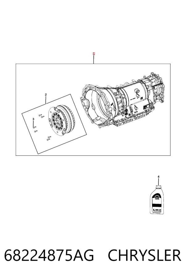 АКПП 68224875AG Chrysler