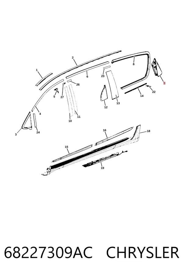  68227309AC Chrysler