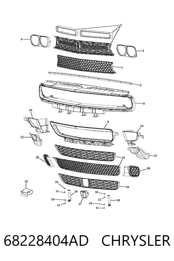  68228404AD Chrysler