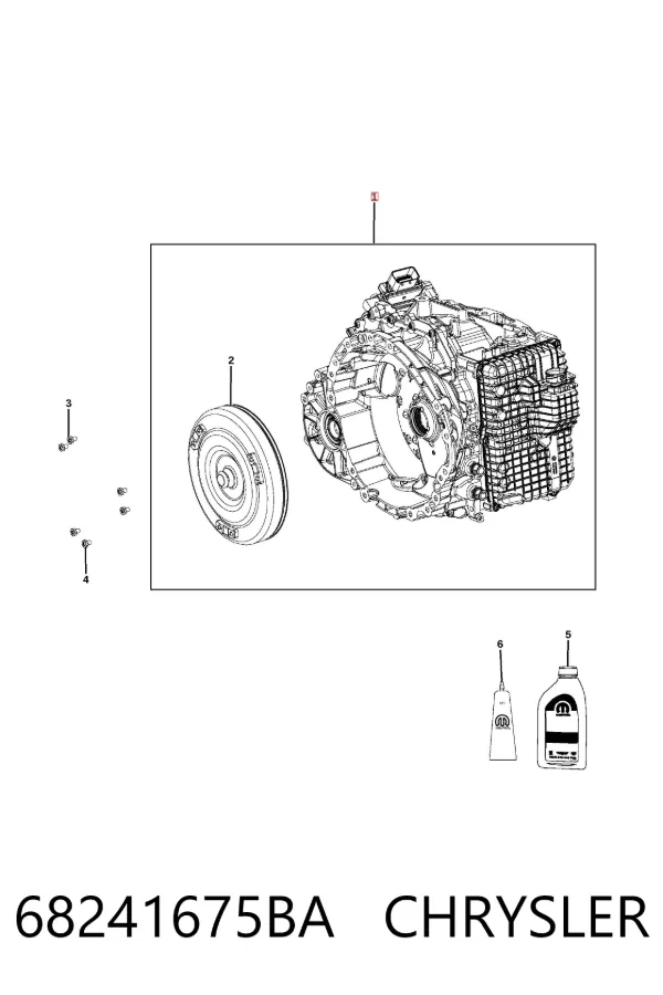 АКПП 68241675BA Chrysler