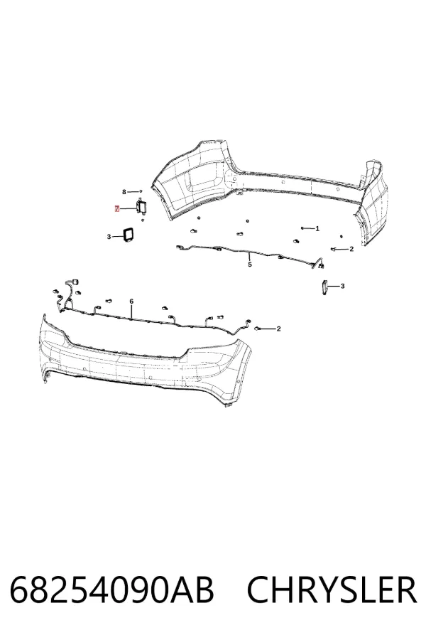  68254090AB Chrysler