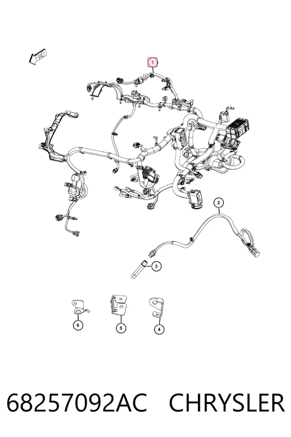 68257092AC Chrysler