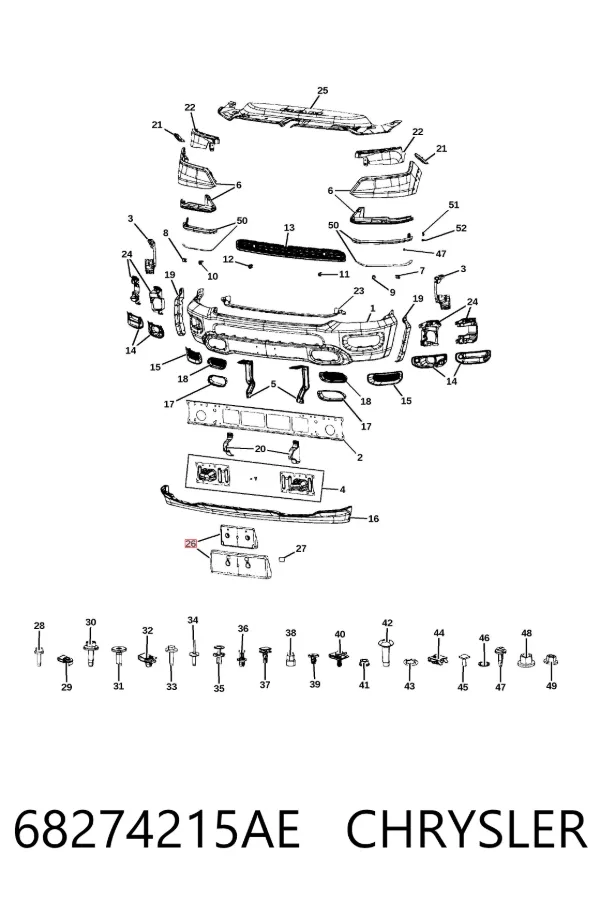  68274215AE Chrysler