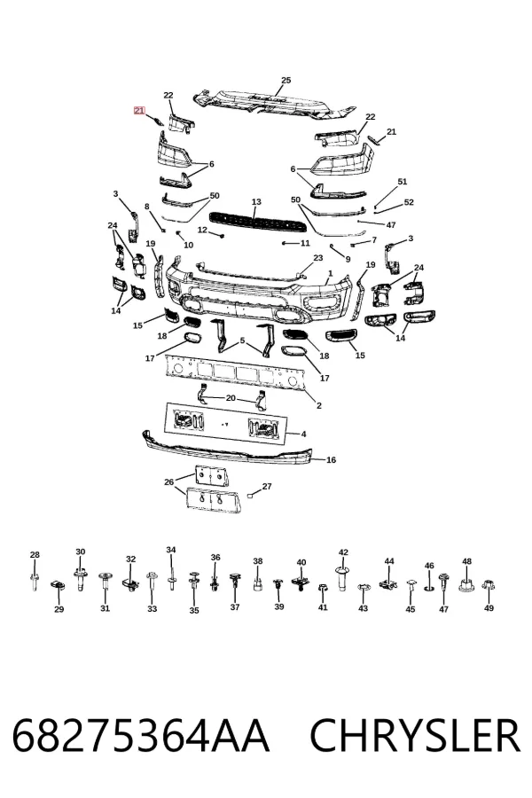  68275364AA Chrysler
