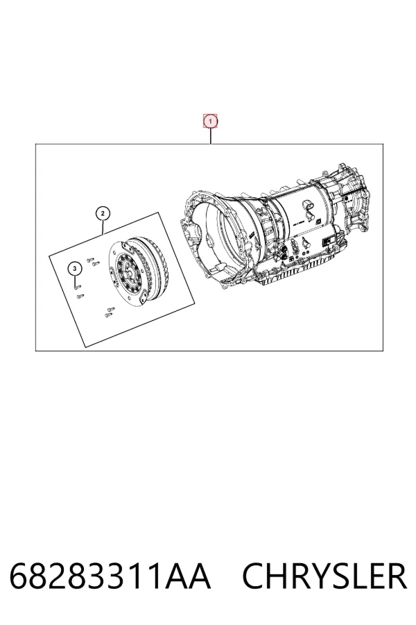 АКПП 68283311AA Chrysler