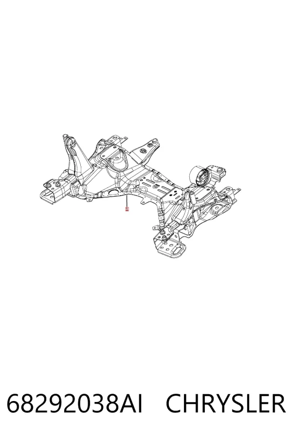 Підрамник передній 68292038AI Chrysler